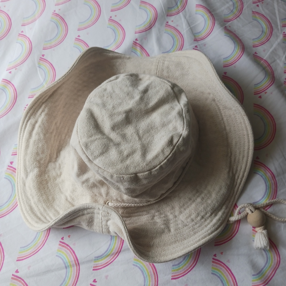 4X$30 Madewell  Linen Hat  Cream In Great condition. womens & Girls - Picture 5 of 12